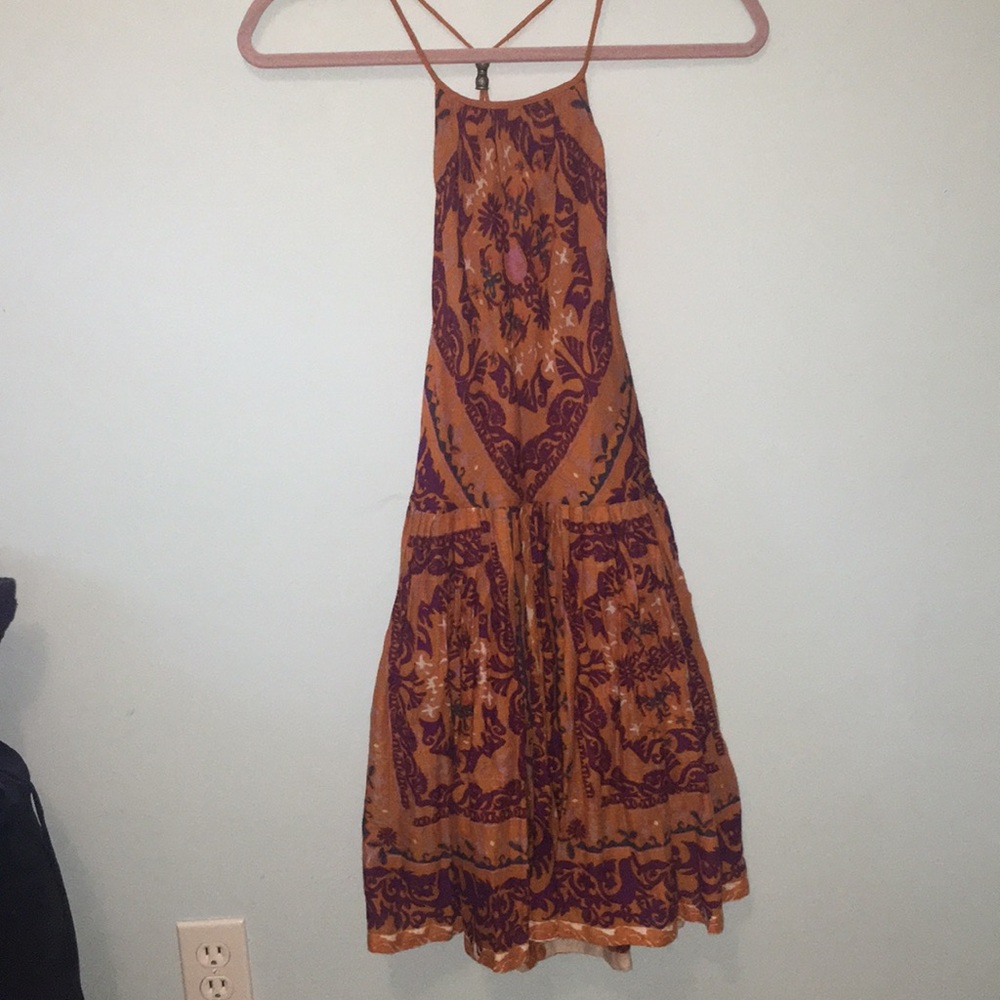 Urban outfitters orange dress